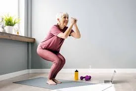 Low-impact walking movement indoors